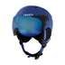 TYPHOON VISOR SKIHELM - DONKERBLAUW