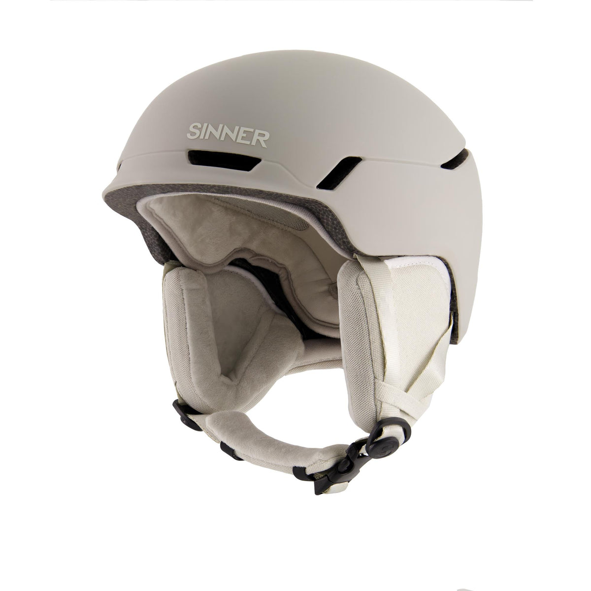 VOSS SKI HELMET - MATTE LIGHT GREY
