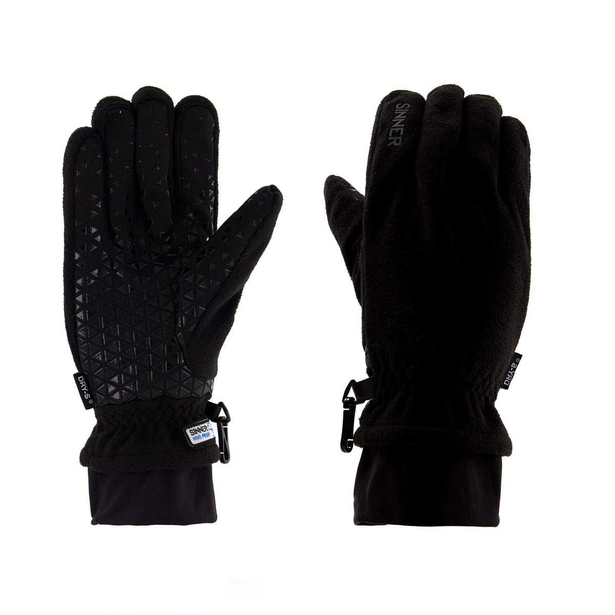 WELLS WINDSTOPPER GUANTES HOMBRE - NEGRO