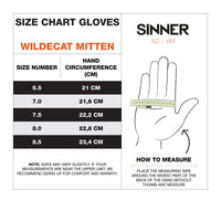 WILDECAT DRY-S® WANTEN UNISEX - ZWART