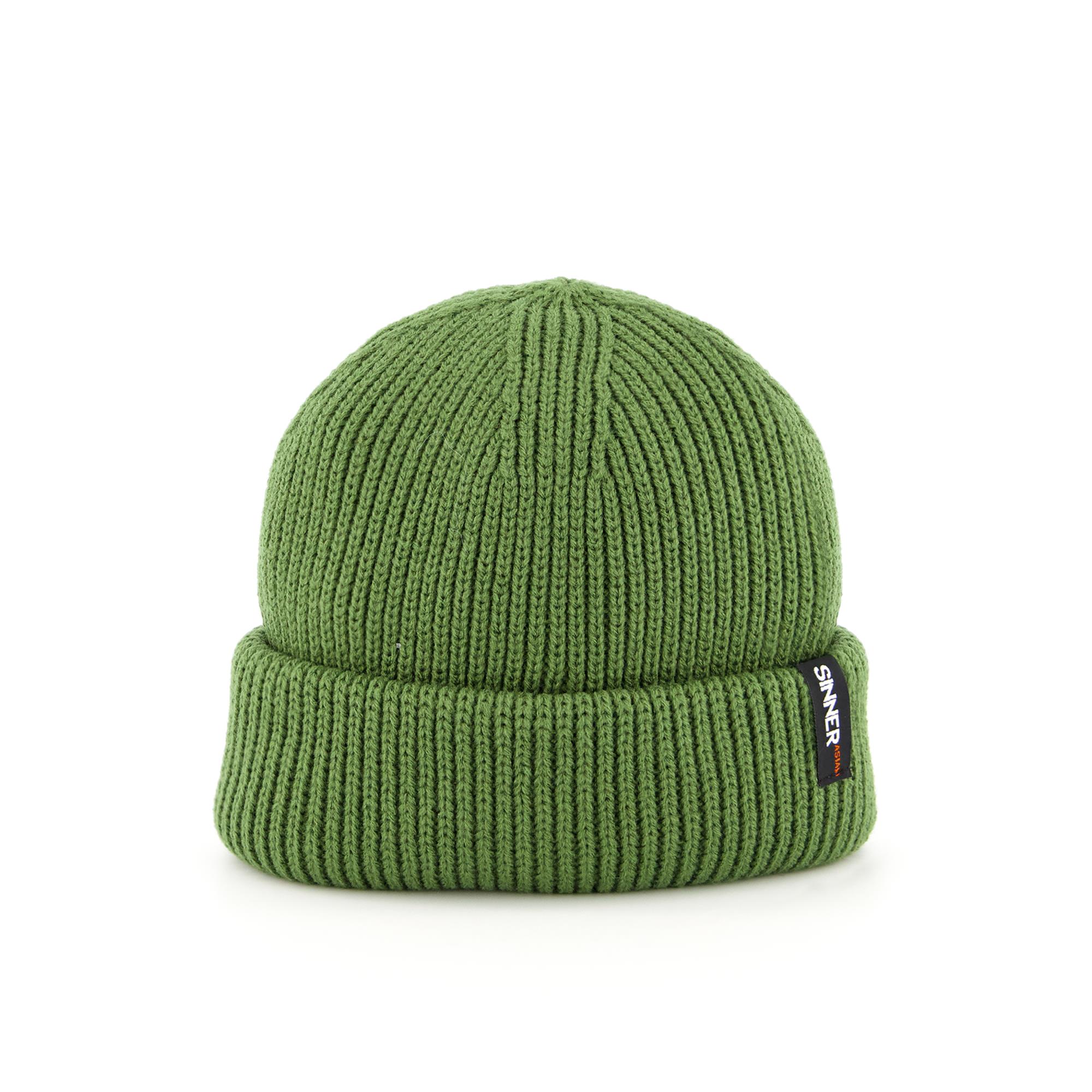 Sinner Dillon Beanie Muts - Moss Green