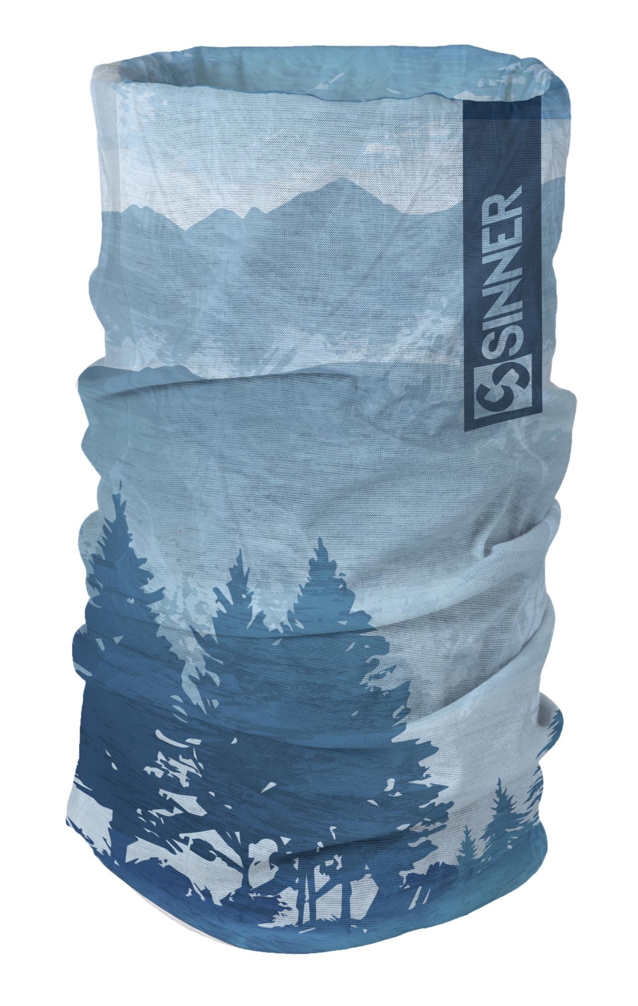 BANDANA WATER MOUNTAIN - BLAUW ZOMER kopen? | SINNER