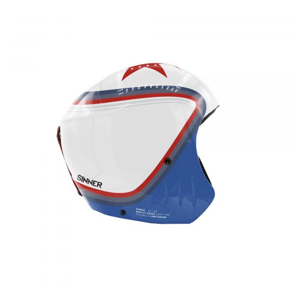 ARROWHEAD CASQUE DE SKI DE COURSE - BLEU - ROUGE - BLANC