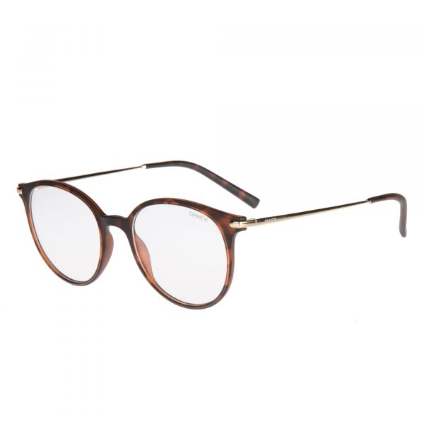 LEAH SPECTACLES - MATTE BROWN TORTOISE