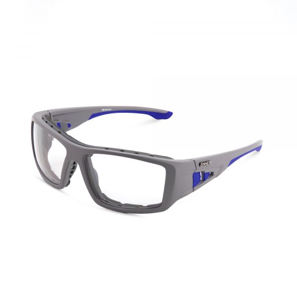 CORBEL SAFETY GLASSES - GREY/BLUE