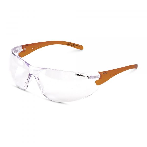 BEAM LUNETTES DE PROTECTION - ORANGE TRANSPARENTE