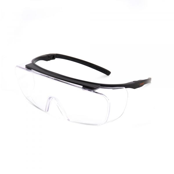 FLEX LUNETTES DE PROTECTION - NOIR TRANSPARENT