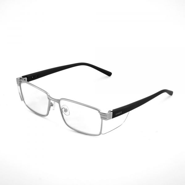 BRICK SAFETY GLASSES - SILVER BLACK