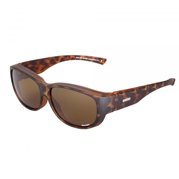 SUNRISE S FIT OVER POLARISED SINTEC® SUNGLASSES - BROWN TORTOISE