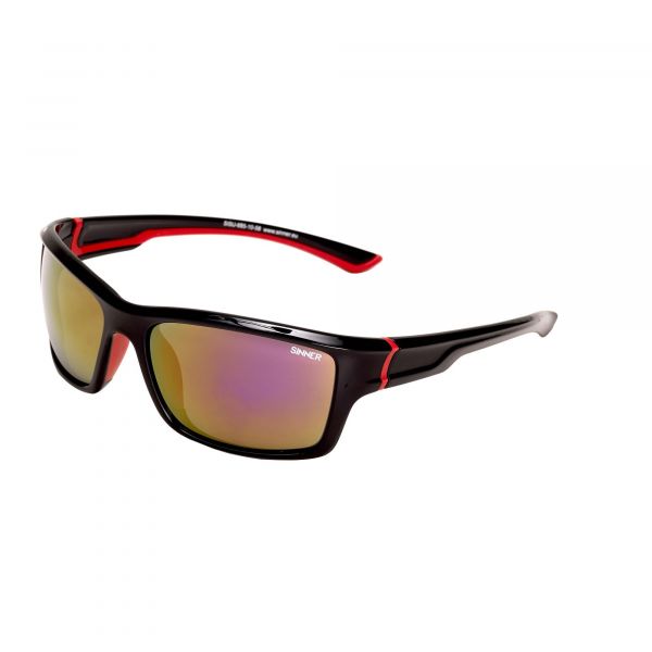 GAFAS DEPORTIVAS CAYO - NEGRO ROJO