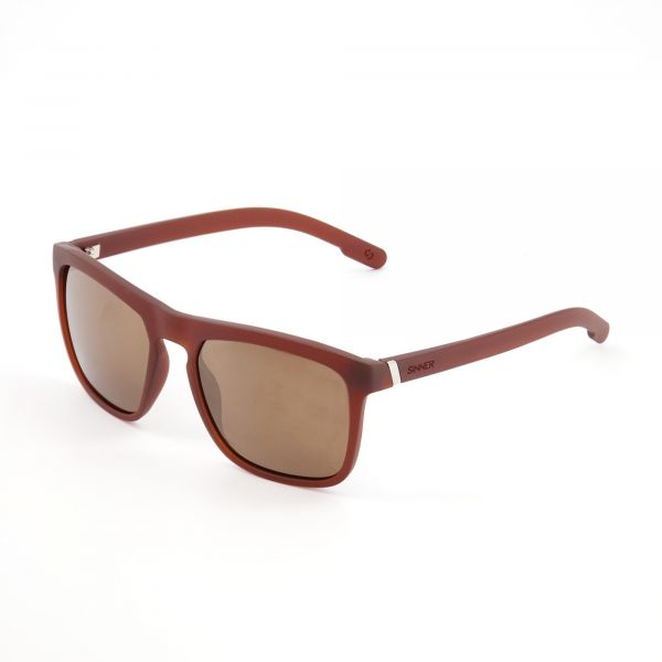 LUNETTES DE SOLEIL THUNDER TOE - BRUN MAT