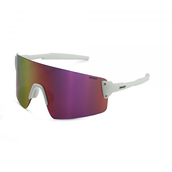 SNAP SPORT SONNENBRILLE - WEISS - ROSA