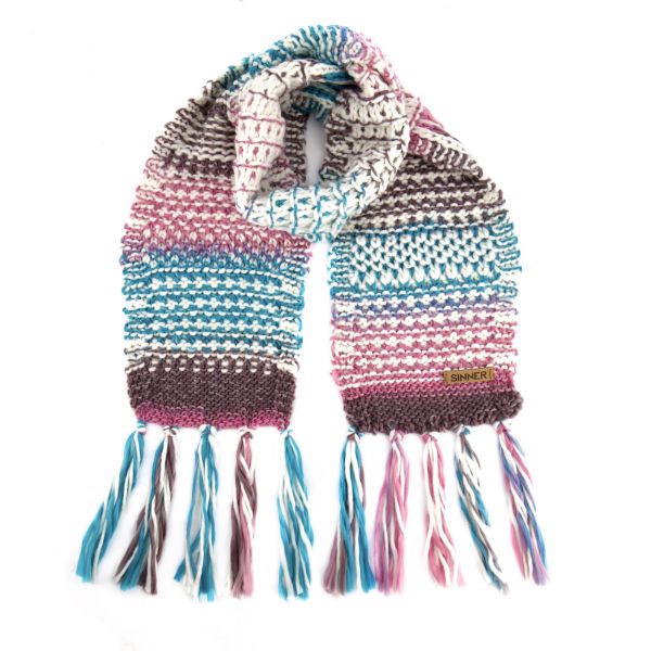 SIERRA SCARF - KIDS - WHITE MELANGE