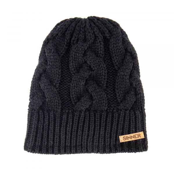 CABLE BEANIE - BLACK