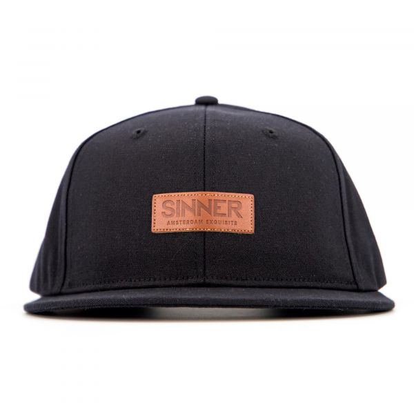 SINNER AMSTERDAM EXQUISITE CAP - ZWART