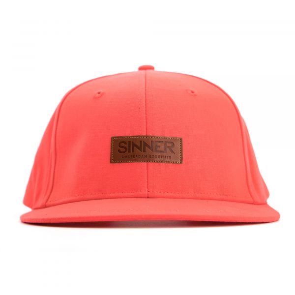 SINNER AMSTERDAM EXQUISITE CAP - NEON KORAAL