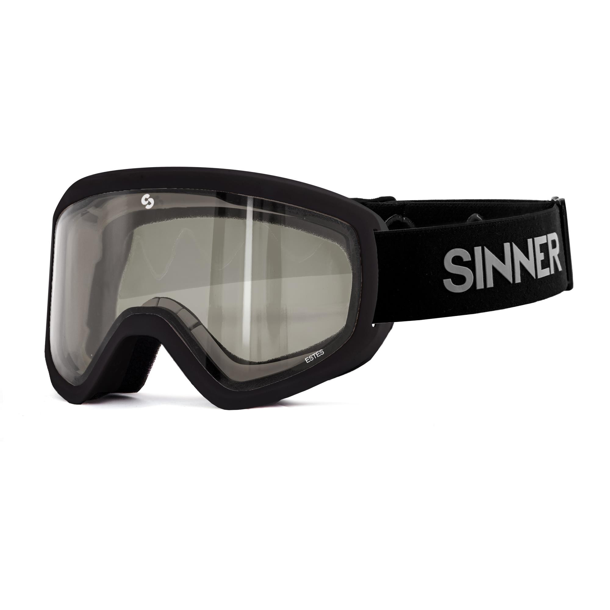 Sinner Estes Skibril - Zwart | Categorie 3